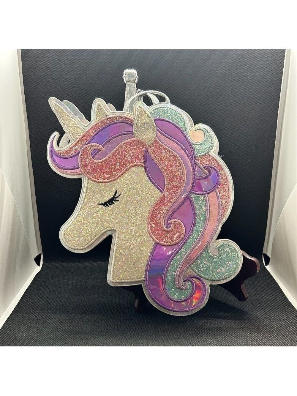 Girl's Glitter Unicorn mini backpack new without tag